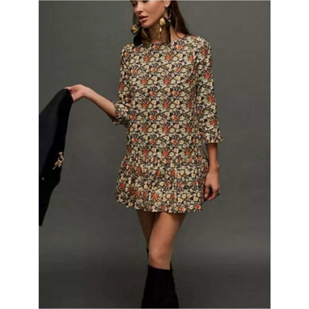 Free People The Avenue Mini Dress. XS